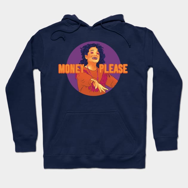 Mona Lisa Money Please Hoodie by polliadesign